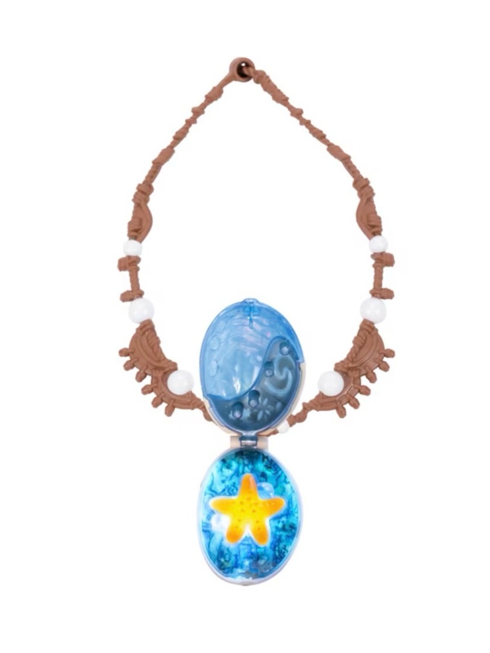 Set of two Disney Moana Locket Necklace - opens. Great for dress up or hallowee
